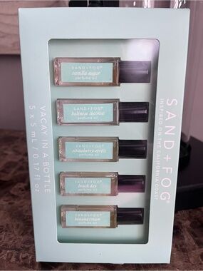 Sand + Fog Vacay in a Bottle Perfume Oil Set - 5 piece